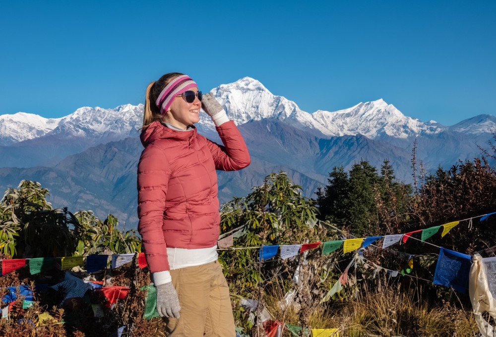 Aufstieg zum Poon Hill (3.193 m) & Wanderung nach Tadapani (2.630 m)